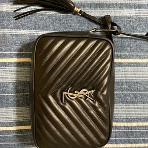 Saint Laurent Lou Matelassé Leather Camera Bag